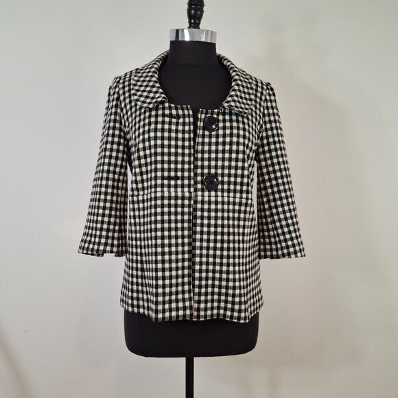 Vintage Le Chateau Babydoll Indie Princess Jacket Sz M Casual Smart Relaxed Fit - Picture 3 of 16